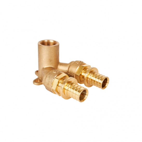 SFA-0039-002012 STOUT Проточный настенный угольник 20x1/2  для труб из сшитого полиэтилена (340034H200420B)