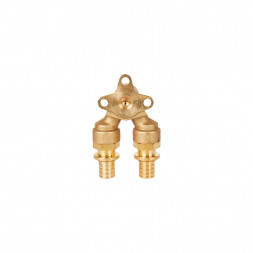 SFA-0039-002012 STOUT Проточный настенный угольник 20x1/2  для труб из сшитого полиэтилена (340034H200420B)