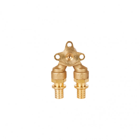 SFA-0039-002012 STOUT Проточный настенный угольник 20x1/2  для труб из сшитого полиэтилена (340034H200420B)