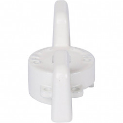 Ручка-бабочка STOUT для шарового крана STOUT 1 - 1 1/4 (Белая)