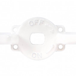 Ручка-бабочка STOUT для шарового крана STOUT 1 - 1 1/4 (Белая)