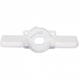 Ручка-бабочка STOUT для шарового крана STOUT 1/2 -3/4 (Белая)