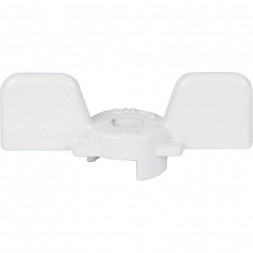 Ручка-бабочка STOUT для шарового крана STOUT 1/2 -3/4 (Белая)