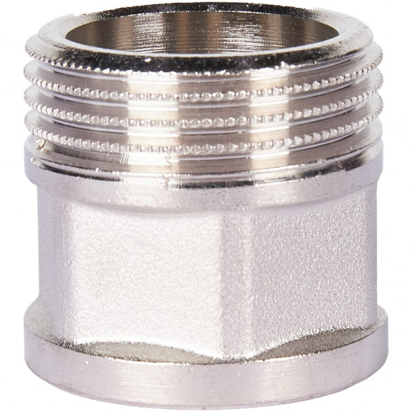 SFT-0073-000341 STOUT Переходник под ключ ВН никелированный 3/4 x1 (2600O9N051000B)