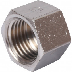 SFT-0027-000014 STOUT Заглушка ВР никелированная 1/4 (260041N020000B)