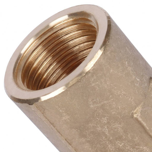 SFA-0032-001612 STOUT Угольник настенный с длинным нарезным патрубком 16-Rp 1/2  для труб из сшитого полиэтилена аксиальный (340023H041657B)