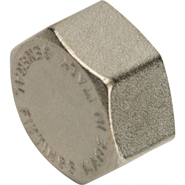 SFT-0027-000012 STOUT Заглушка ВР никелированная 1/2 (260041N040000B)