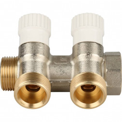 SMB 6851 343402 STOUT Коллектор распределительный 3/4 , 2 отвода 3/4 ЕК