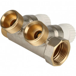 SMB 6851 343402 STOUT Коллектор распределительный 3/4 , 2 отвода 3/4 ЕК