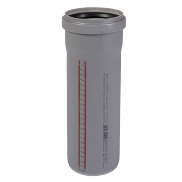 Труба HTEM 40х2000 мм, цв.белый