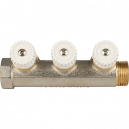 SMB 6851 343403 STOUT Коллектор распределительный 3/4 , 3 отвода 3/4 ЕК