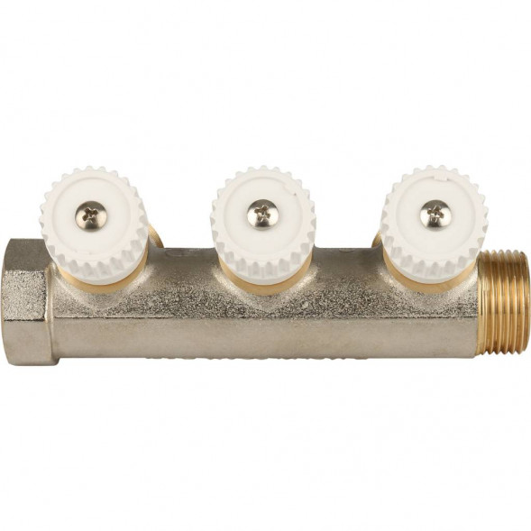 SMB 6851 343403 STOUT Коллектор распределительный 3/4 , 3 отвода 3/4 ЕК