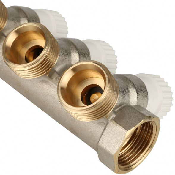 SMB 6851 343403 STOUT Коллектор распределительный 3/4 , 3 отвода 3/4 ЕК