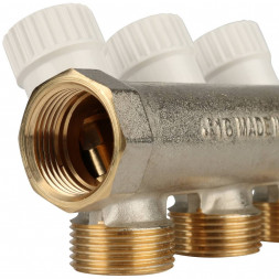 SMB 6851 343403 STOUT Коллектор распределительный 3/4 , 3 отвода 3/4 ЕК