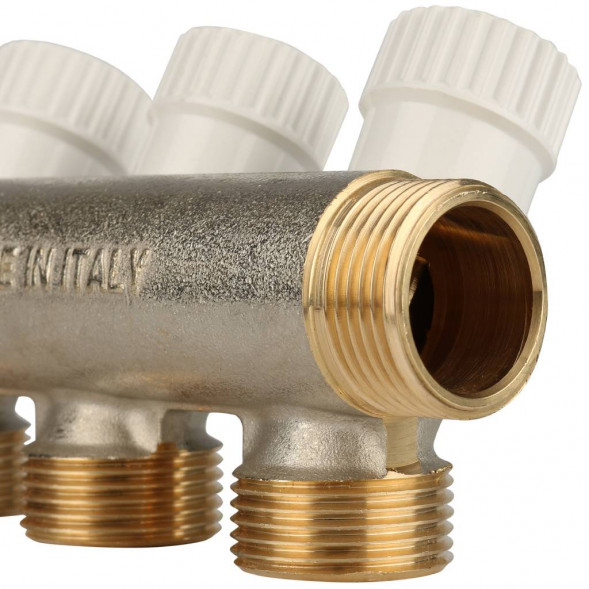 SMB 6851 343403 STOUT Коллектор распределительный 3/4 , 3 отвода 3/4 ЕК