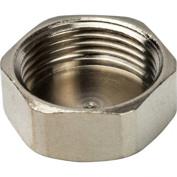 SFT-0027-000001 STOUT Заглушка ВР никелированная 1 (260041N100000B)