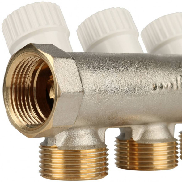 SMB 6851 343404 STOUT Коллектор распределительный 3/4 , 4 отвода 3/4 ЕК