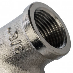 SFT-0012-000038 STOUT Угольник НВ никелированный 3/8 (2700F8N030300B)