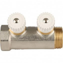 SMB 6851 013402 STOUT Коллектор распределительный 1 , 2 отвода 3/4 ЕК