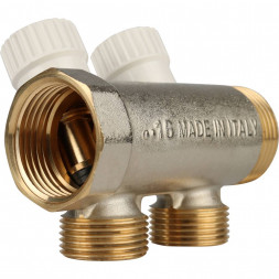 SMB 6851 013402 STOUT Коллектор распределительный 1 , 2 отвода 3/4 ЕК