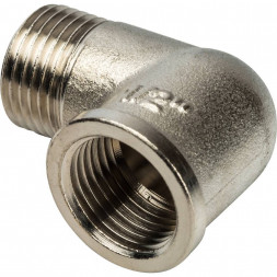 SFT-0012-000012 STOUT Угольник НВ никелированный 1/2 (2700F8N040400B)