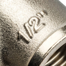 SFT-0012-000012 STOUT Угольник НВ никелированный 1/2 (2700F8N040400B)