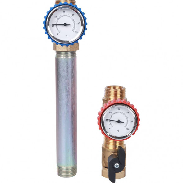 SDG-0001-002001 STOUT Насосная группа с прямым контуром 3/4  без насоса в теплоизоляции