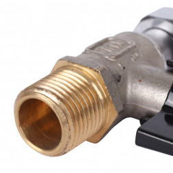 Кран шаровой STOUT 1/2x1/2 с накидной гайкой, НР/накидная гайка, ручка бабочка