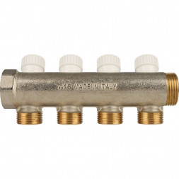 SMB 6851 013404 STOUT Коллектор распределительный 1 , 4 отвода 3/4 ЕК