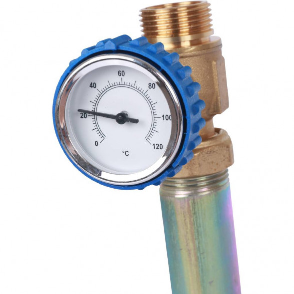 SDG-0007-002001 STOUT Насосная группа с 3-х ходовым приводным смесителем 3/4  без насоса