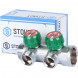 SMB-6850-013402 STOUT Коллектор регулирующий 1 , 2 отвода 3/4  ЕК