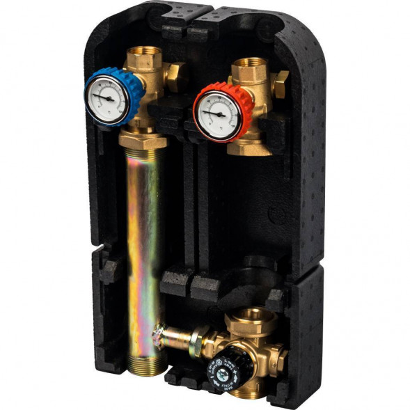 SDG-0002-002501 STOUT Насосная группа с термостатическим смесительным клапаном 1  без насоса