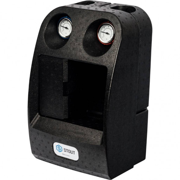 SDG-0002-002501 STOUT Насосная группа с термостатическим смесительным клапаном 1  без насоса