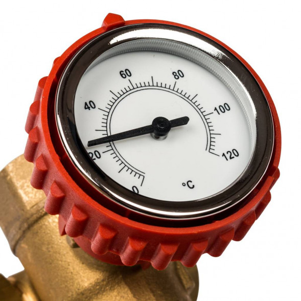 SDG-0002-002501 STOUT Насосная группа с термостатическим смесительным клапаном 1  без насоса