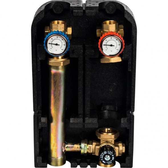 SDG-0002-002501 STOUT Насосная группа с термостатическим смесительным клапаном 1  без насоса