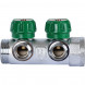 SMB-6850-011202 STOUT Коллектор регулирующий 1 , 2 отвода 1/2 под компрессионный фитинг для полимерных труб