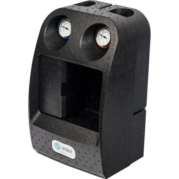 SDG-0003-002501 STOUT Насосная группа с 3-х ходовым приводным смесителем 1  без насоса