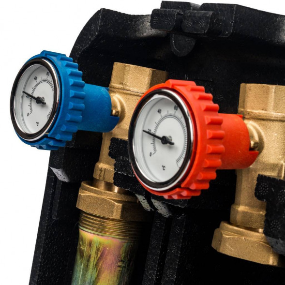 SDG-0003-002501 STOUT Насосная группа с 3-х ходовым приводным смесителем 1  без насоса