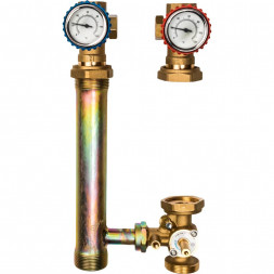 SDG-0003-002501 STOUT Насосная группа с 3-х ходовым приводным смесителем 1  без насоса