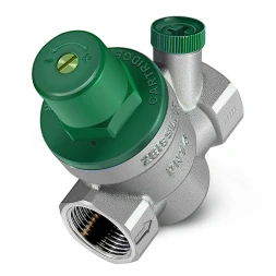 Редуктор давления мембранный 1/2" (ВР-ВР) никелированный ZEISSLER