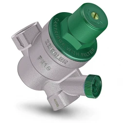 Редуктор давления мембранный 1/2" (ВР-ВР) никелированный ZEISSLER
