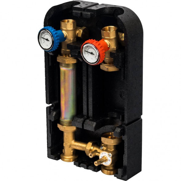 SDG-0007-002501 STOUT Насосная группа с 3-х ходовым приводным смесителем 1  без насоса