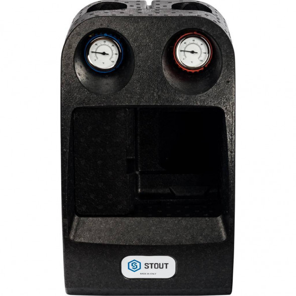 SDG-0007-002501 STOUT Насосная группа с 3-х ходовым приводным смесителем 1  без насоса