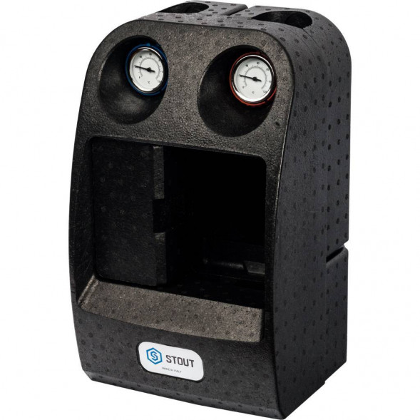 SDG-0007-002501 STOUT Насосная группа с 3-х ходовым приводным смесителем 1  без насоса