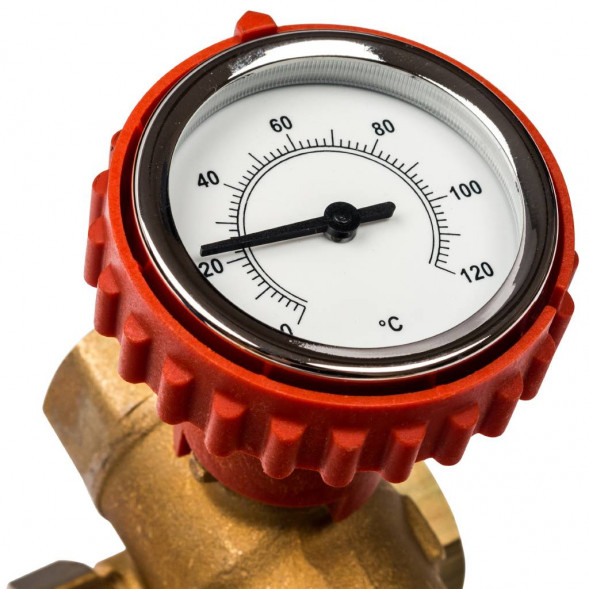 SDG-0007-002501 STOUT Насосная группа с 3-х ходовым приводным смесителем 1  без насоса