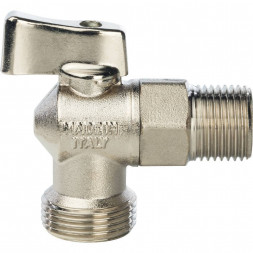 STOUT  1/2 на 3/4 Кран шаровой угловой для стиральных машин