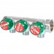 SMB-6850-341203 STOUT Коллектор регулирующий 3/4 , 3 отвода 1/2 под компрессионный фитинг для полимерных труб