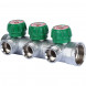 SMB-6850-013403 STOUT Коллектор регулирующий 1 , 3 отвода 3/4  ЕК