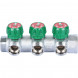 SMB-6850-013403 STOUT Коллектор регулирующий 1 , 3 отвода 3/4  ЕК