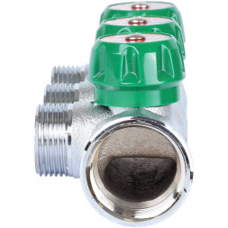 SMB-6850-013403 STOUT Коллектор регулирующий 1 , 3 отвода 3/4  ЕК